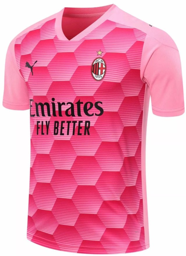 Camisa oficial Puma Milan 2020 2021 II Goleiro